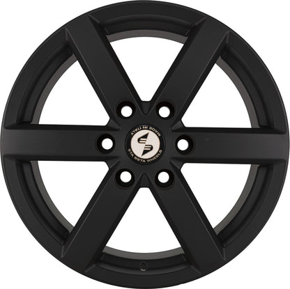 Etabeta Robus black matt Alufelge 7x16 Zoll ET50 LK 6x130 ML84.1 – Bild 2
