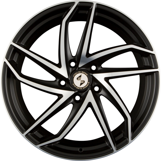 Etabeta Heron Black Matt Full Polish Alufelge 8.5x20 Zoll ET45 LK 5x112 ML66.6
