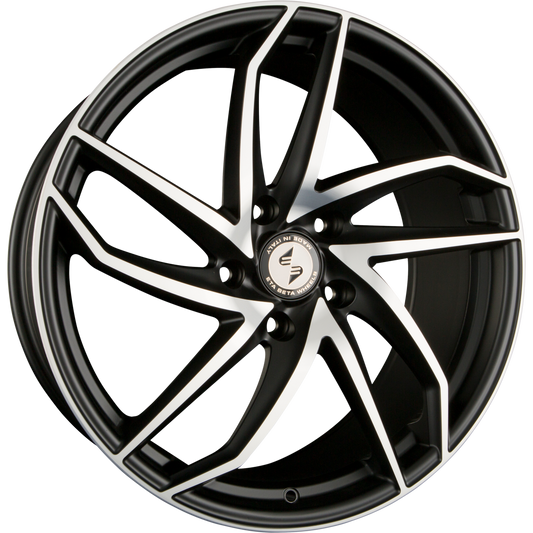 Etabeta Heron Black Matt Full Polish Alufelge 8.5x20 Zoll ET45 LK 5x112 ML66.6 – Bild 2