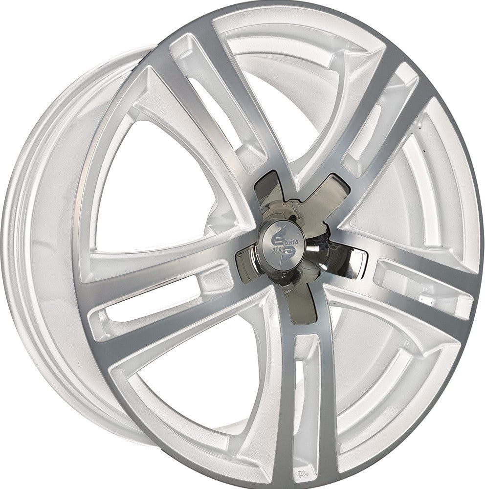 Etabeta Uriel white shiny polished 9x20 ET40 - LK5/130 ML84.1