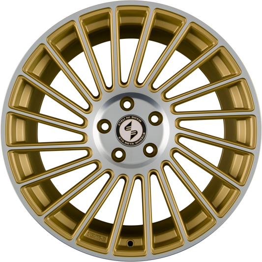 Etabeta Venti-R Gold Matt Full Polish Alufelge 8.5x19 Zoll ET25 LK 5x108 ML78.1