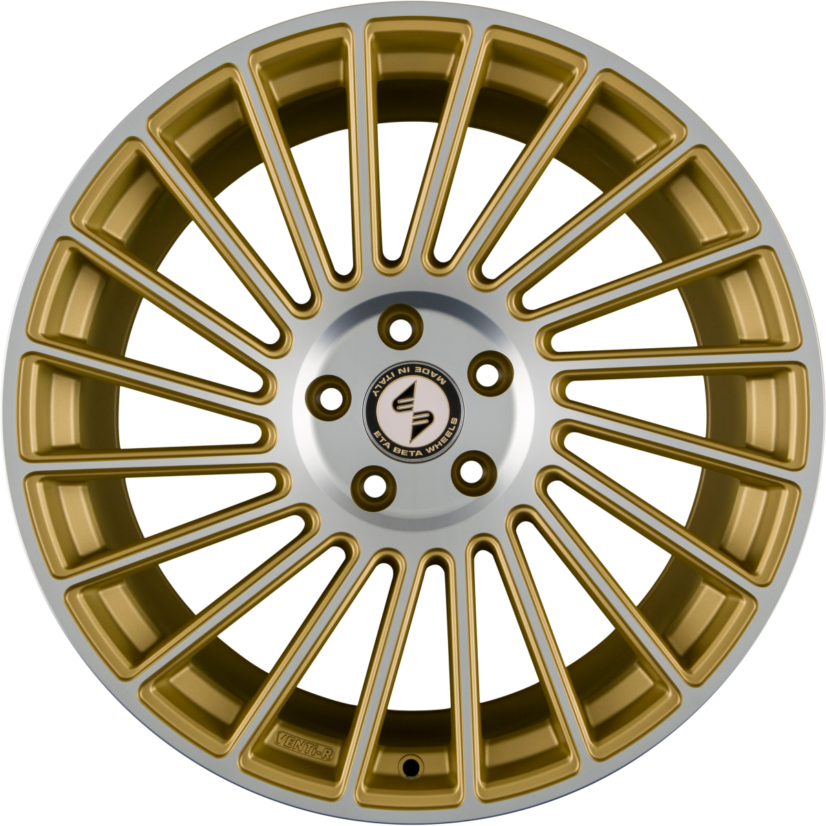 Etabeta Venti-R Gold Matt Full Polish Alufelge 8.5x19 Zoll ET25 LK 5x108 ML78.1