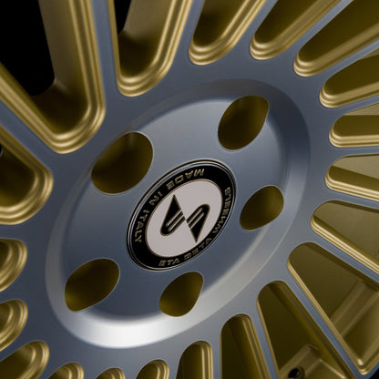 Etabeta Venti-R Gold Matt Full Polish Alufelge 8.5x19 Zoll ET25 LK 5x108 ML78.1 – Bild 5