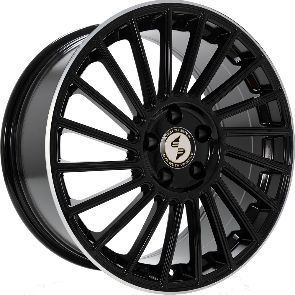 Etabeta Venti-R black shiny special edition Alufelge 8.5x19 Zoll ET35 LK 5x112 ML78.1