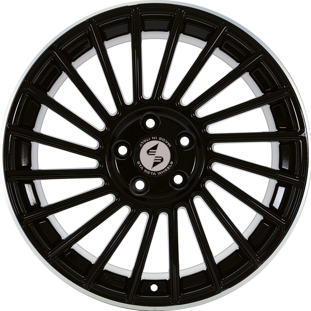 Etabeta Venti-R black shiny special edition Alufelge 8.5x19 Zoll ET35 LK 5x112 ML78.1 – Bild 2
