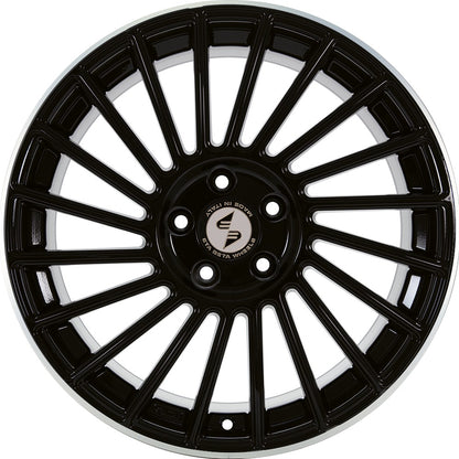 Etabeta Venti-R black shiny special edition Alufelge 8.5x19 Zoll ET35 LK 5x112 ML78.1 – Bild 2