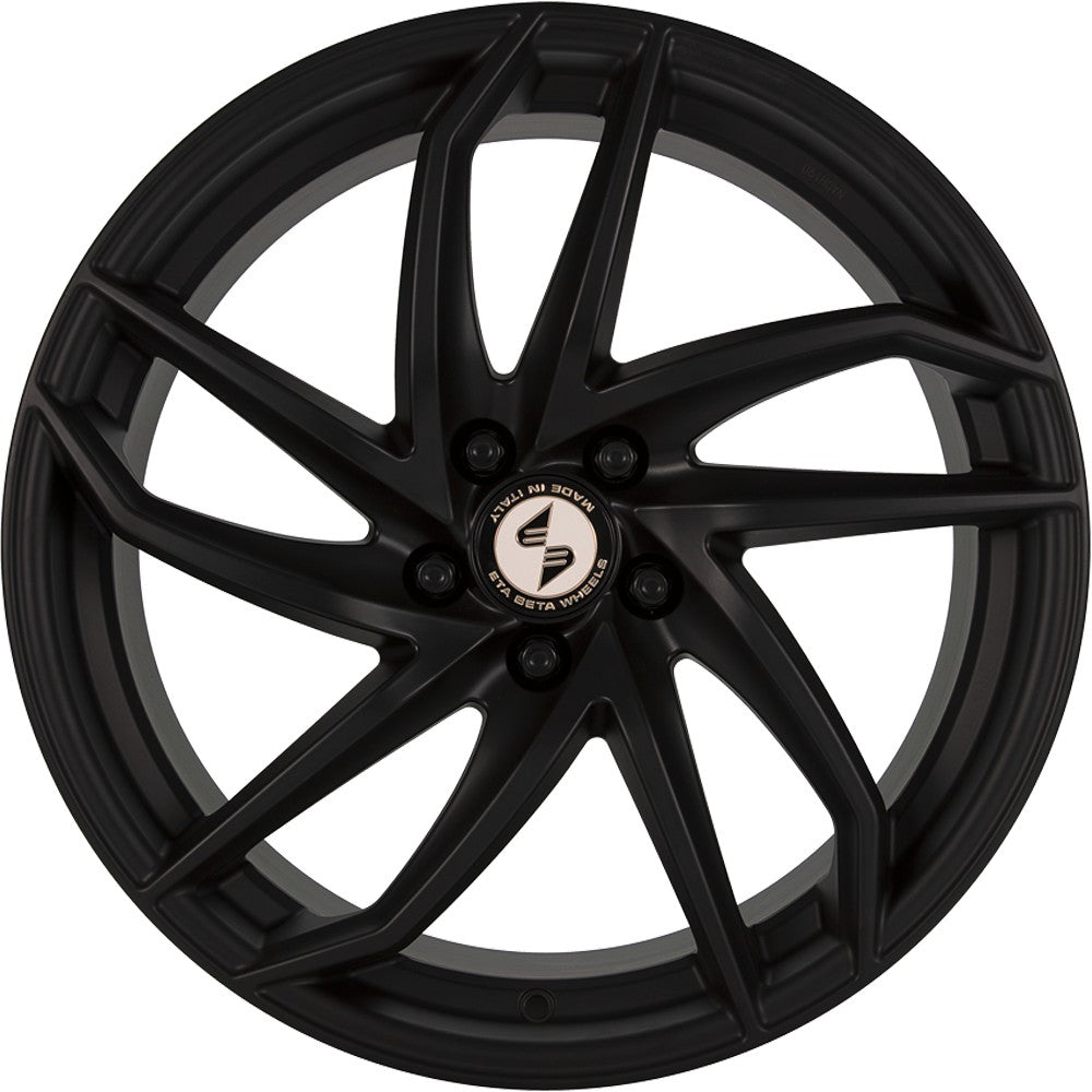 Etabeta Heron Black Matt Alufelge 8.5x19 Zoll ET45 LK 5x112 ML78.1 – Bild 2