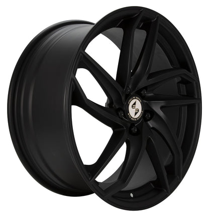 Etabeta Heron Black Matt Alufelge 8.5x19 Zoll ET45 LK 5x112 ML78.1 – Bild 3