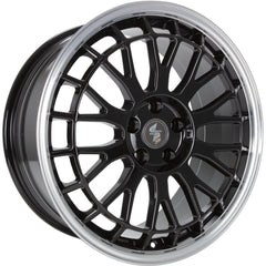 Etabeta Unit black shiny lip polished Alufelge 8.5x19 Zoll ET25 LK 5x112 ML78.1