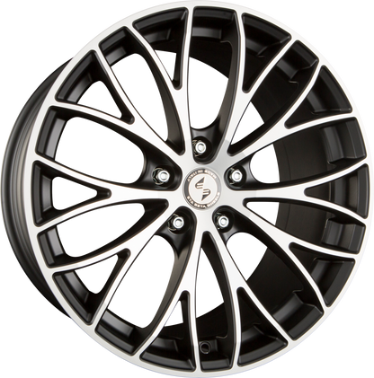 Etabeta Piuma-C black matt full polished *VW Bus* Alufelge 8.5x18 Zoll ET45 LK 5x120 ML65.1 – Bild 5