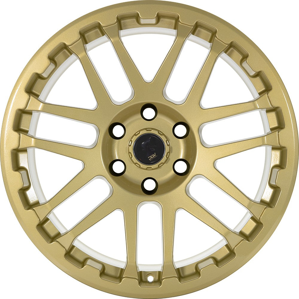 Etabeta Combat gold shiny Alufelge 7x17 Zoll ET50 LK 6x120 ML74.6 – Bild 2