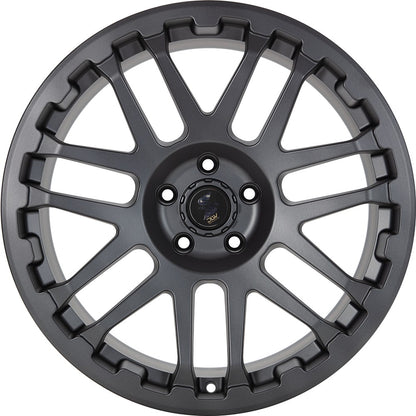 Etabeta Combat anthracite matt Alufelge 7x17 Zoll ET50 LK 6x120 ML74.6 – Bild 2