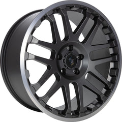 Etabeta Combat anthracite matt polished lip Alufelge 8x18 Zoll ET45 LK 6x120 ML74.6