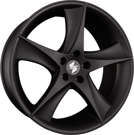 Etabeta Jofiel BLACK - Schwarz Matt Alufelge 9x19 Zoll ET42 LK 5x120 ML65.1 – Bild 2
