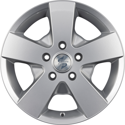 Etabeta Atria silver Alufelge 6.5x16 Zoll ET45 LK 5x120 ML65.1 – Bild 2