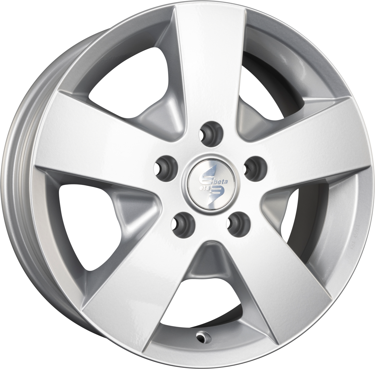 Etabeta Atria silver Alufelge 6.5x16 Zoll ET45 LK 5x120 ML65.1 – Bild 3