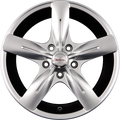 Team Dynamics Rimfire High-Power-Silver Alufelge 8x18 Zoll ET35 LK 5x114.3 ML67.1