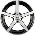 Team Dynamics Jade R2 Glossblack MCF Alufelge 10x19 Zoll ET35 LK 5x112 ML73.1