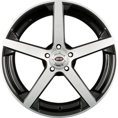 Team Dynamics Jade R2 Glossblack MCF Alufelge 10x19 Zoll ET35 LK 5x112 ML73.1