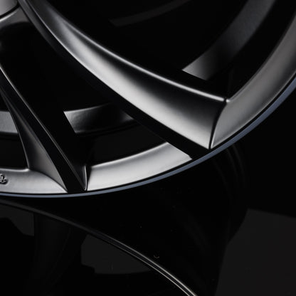 Schmidt REVOLUTION Stormer Satin Black Hornpoliert mit Softhorn Alufelge 8.5x18 Zoll ET43 LK 5x108 ML63.4 – Bild 4