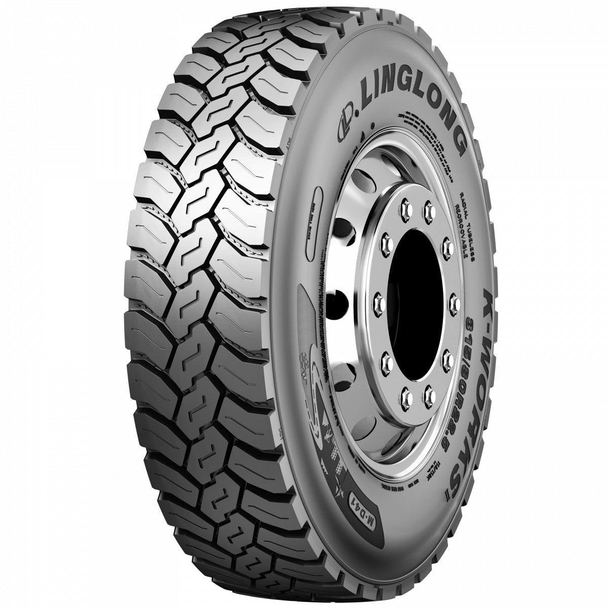 Linglong M-D41 (TI) 13.00 R22.5 158/156K Sommer – Bild 2