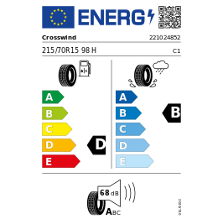 Crosswind Sport Peak C/S 215/70 R15 98H Sommer – Bild 2