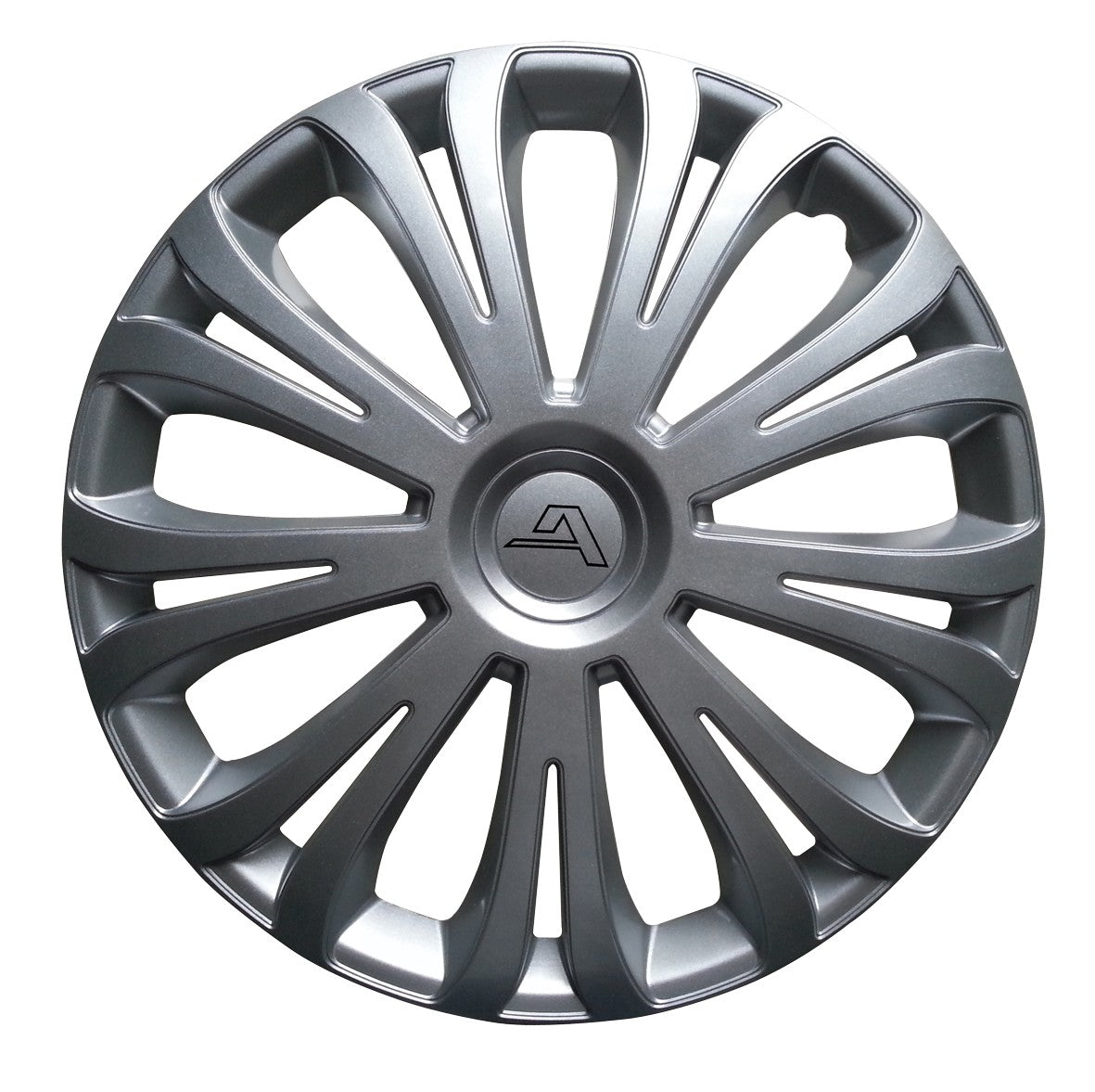Alcar 4x Radzierblenden Riva silber 14 Zoll