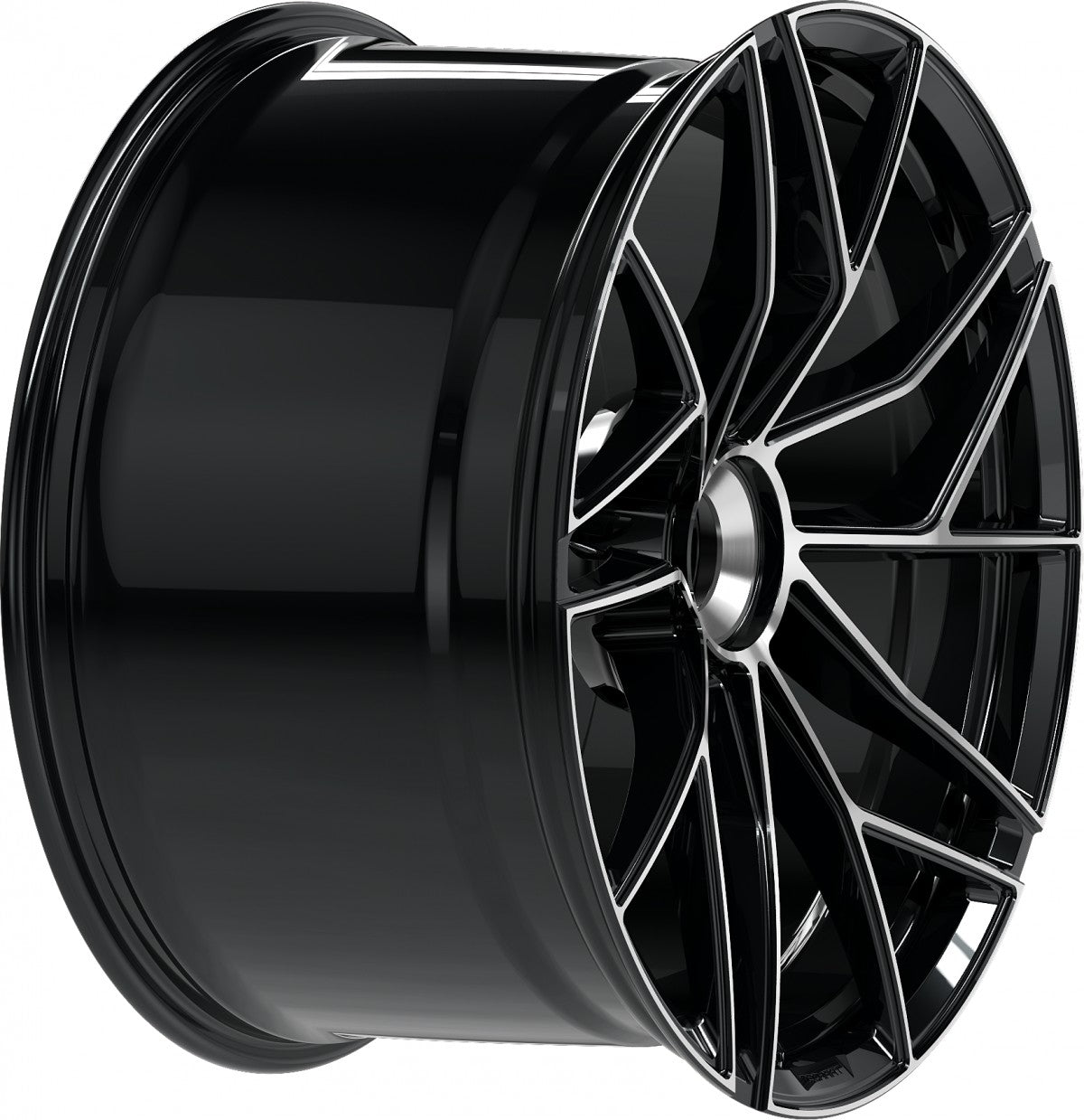 Proline Techart Formula VII Race black polished Alufelge 12x21 Zoll ET42 LK 1x1 ML84 – Bild 5