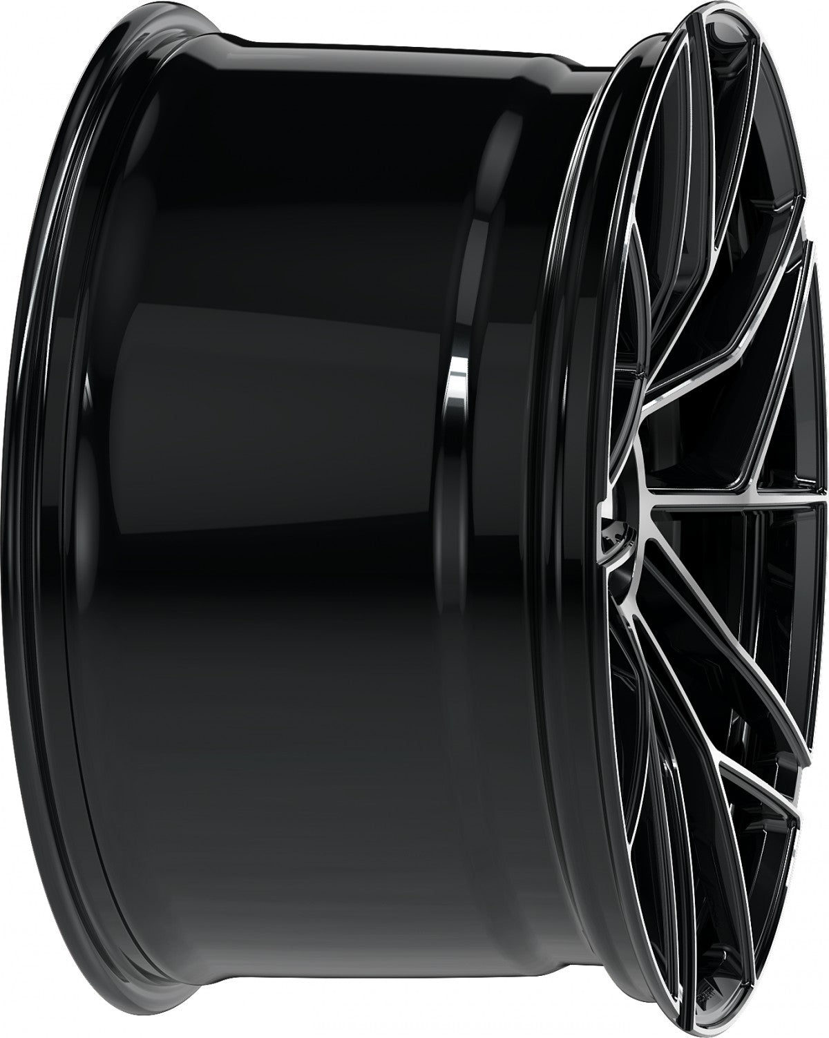 Proline Techart Formula VII Race black polished Alufelge 12x21 Zoll ET42 LK 1x1 ML84 – Bild 6
