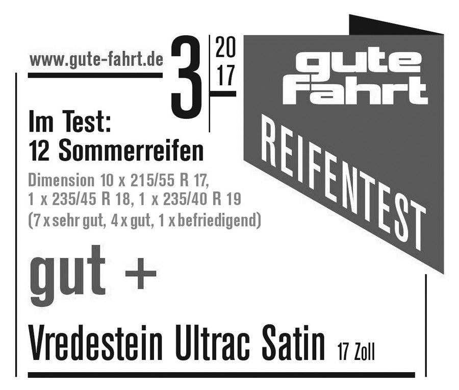 Vredestein Ultrac Satin XL 215/35 R18 84Y Sommer – Bild 3
