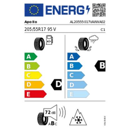 Apollo Aspire XP Winter 3PMSF XL M+S 205/55 R17 95V Winter – Bild 3