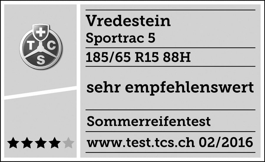 Vredestein Sportrac 5 VW 195/65 R15 91H Sommer – Bild 4