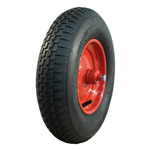 Kings Tire Komplettrad 4.80/4.00-8 V-6635 4PR auf Felge 2.50x8 ET0 NL96 Stahl Rot