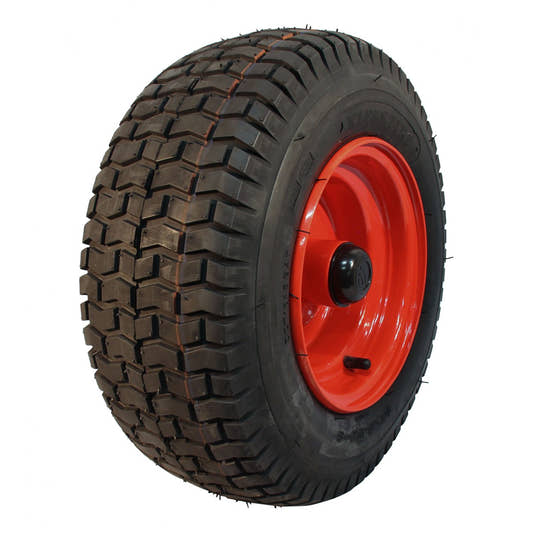 Kings Tire Komplettrad 16x6.50-8 V-3502 4PR auf Felge 5.50x8 ET0 NL110 Stahl Rot