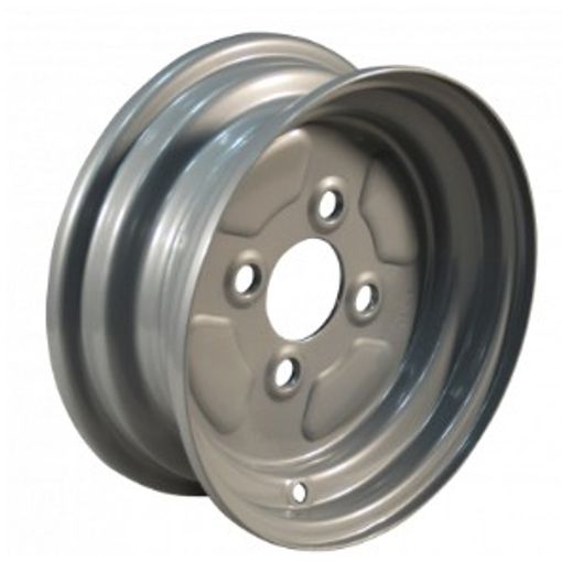 Novio 3.50Bx10H2 ET0 60/100/4 Stahl grau Stahlfelge
