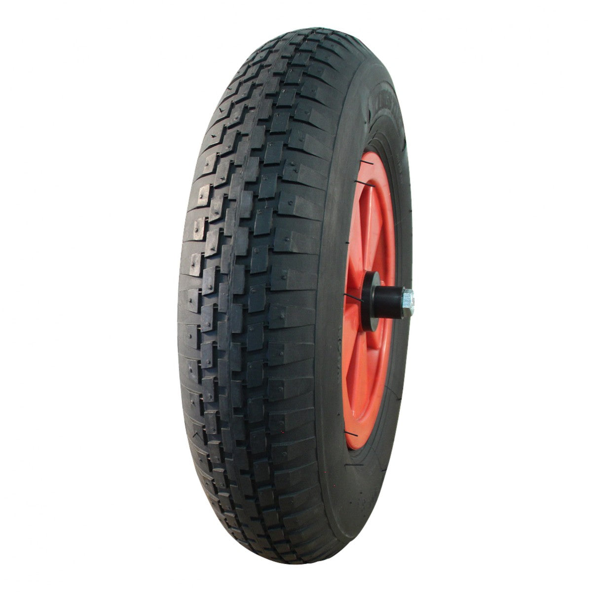 Kings Tire Komplettrad 4.80/4.00-8 V-6635 4PR auf Felge 2.50x8 NL75 Kunststoff Rot – Bild 3