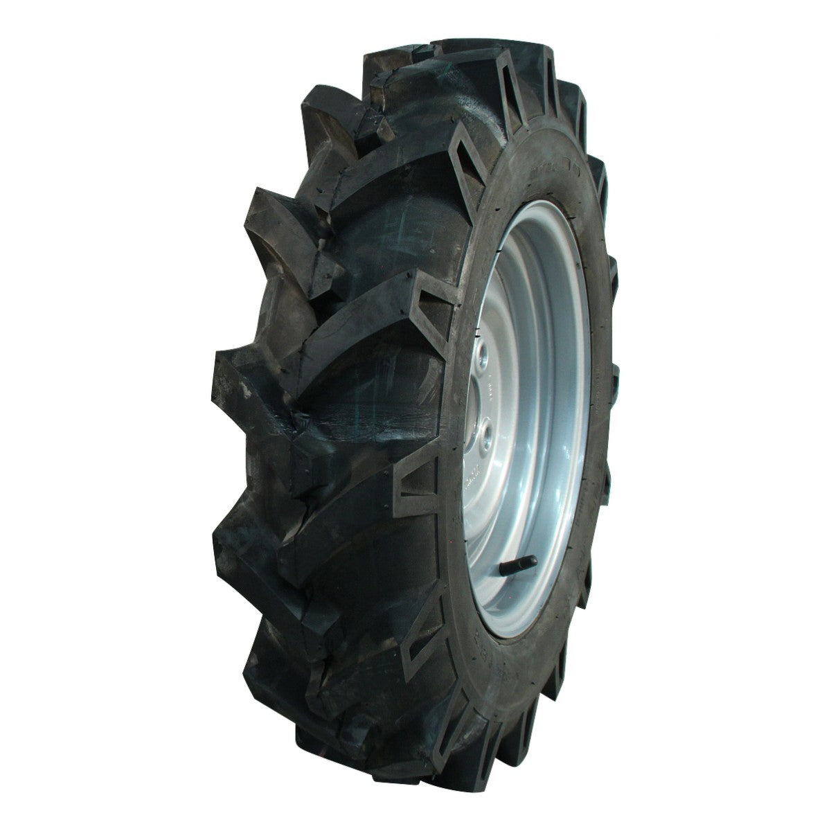 Kings Tire Komplettrad 5.00-12 V-8509 4PR auf Felge 4.00x12 4/100/60 ET0 Stahl Grau rechts
