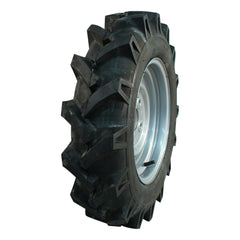 Kings Tire Komplettrad 5.00-12 V-8509 4PR auf Felge 4.00x12 4/100/60 ET0 Stahl Grau rechts