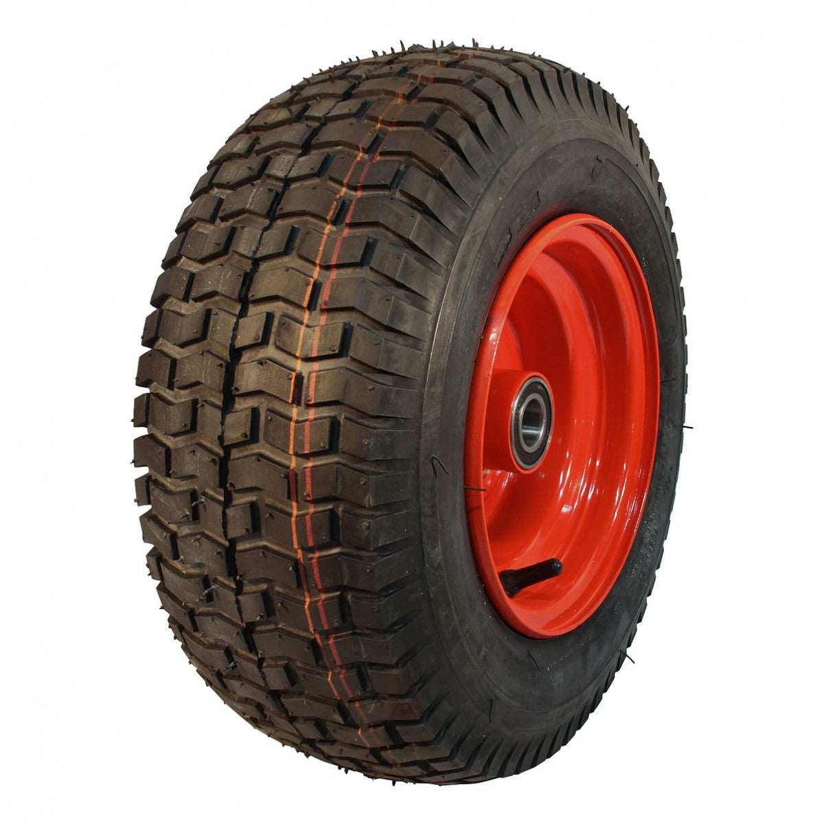 Kings Tire Komplettrad 16x6.50-8 V-3502 6PR auf Felge 5.50x8 ET0 NL100 Stahl Rot – Bild 2
