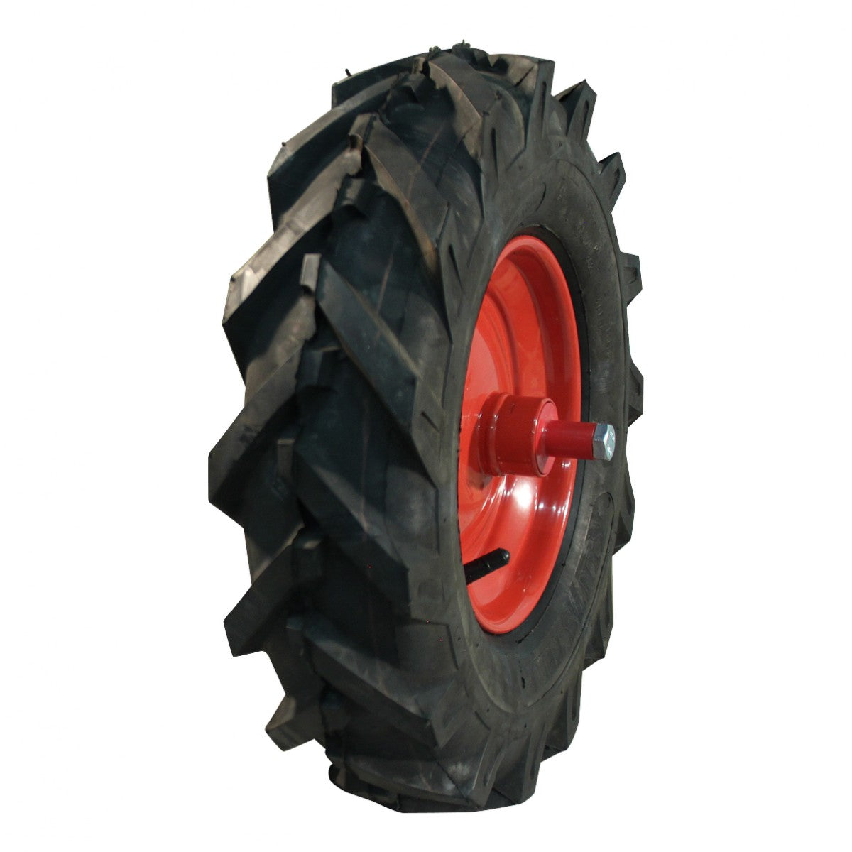 Kings Tire Komplettrad 4.80/4.00-8 V-8501 4PR auf Felge 2.50x8 ET0 NL96 Stahl Rot links