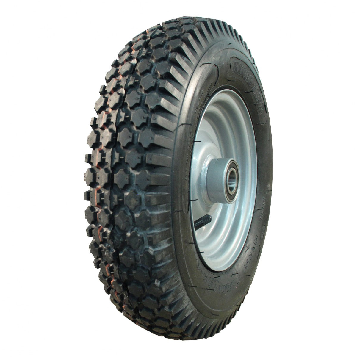 Narubb Komplettrad 4.80/4.00-8 S-2202 4PR auf Felge 2.50x8 ET0 NL90 Stahl Grau