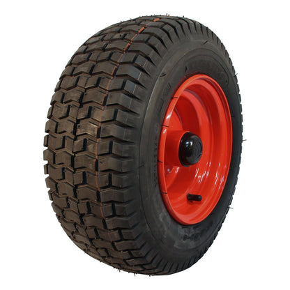 Kings Tire Komplettrad 16x6.50-8 V-3502 4PR auf Felge 5.50x8 ET0 NL110 Stahl Rot