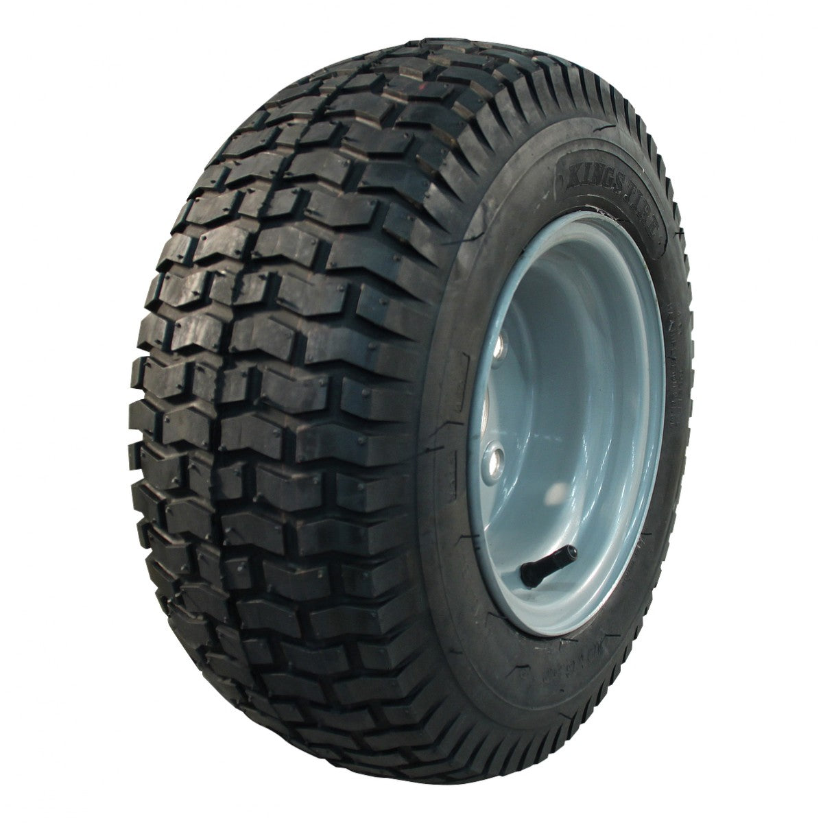 Kings Tire Komplettrad 16x6.50-8 V-3502 6PR auf Felge 5.50x8 4/100/60 ET0 Stahl Grau