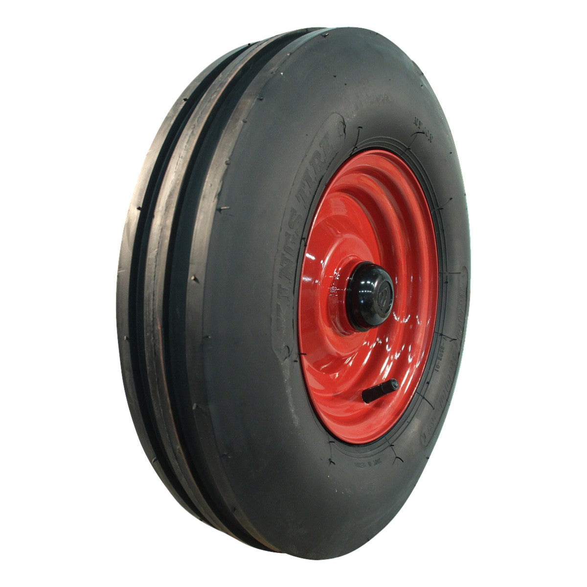 Kings Tire Komplettrad 4.80/4.00-8 V-8502 4PR auf Felge 2.50x8 ET-17 NL88 Stahl Rot