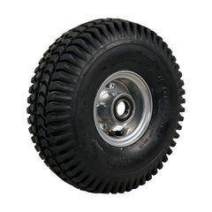 CST Komplettrad 4.00-4 C-248 6PR auf Felge 2.10-4 ET0 NL75 Kugellager Ø25 Stahl Grau