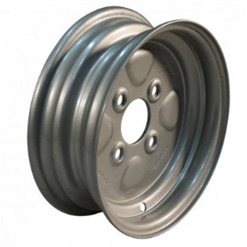 Novio 3.50Bx10H2 ET-2,5 60/100/4 Stahl grau Stahlfelge