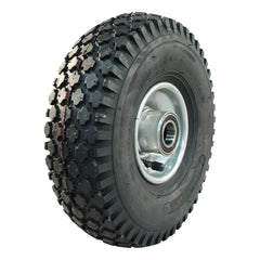 Kings Tire Komplettrad 4.00-4 V-8502 4PR auf Felge 2.10x4 ET0 NL75 Stahl Grau