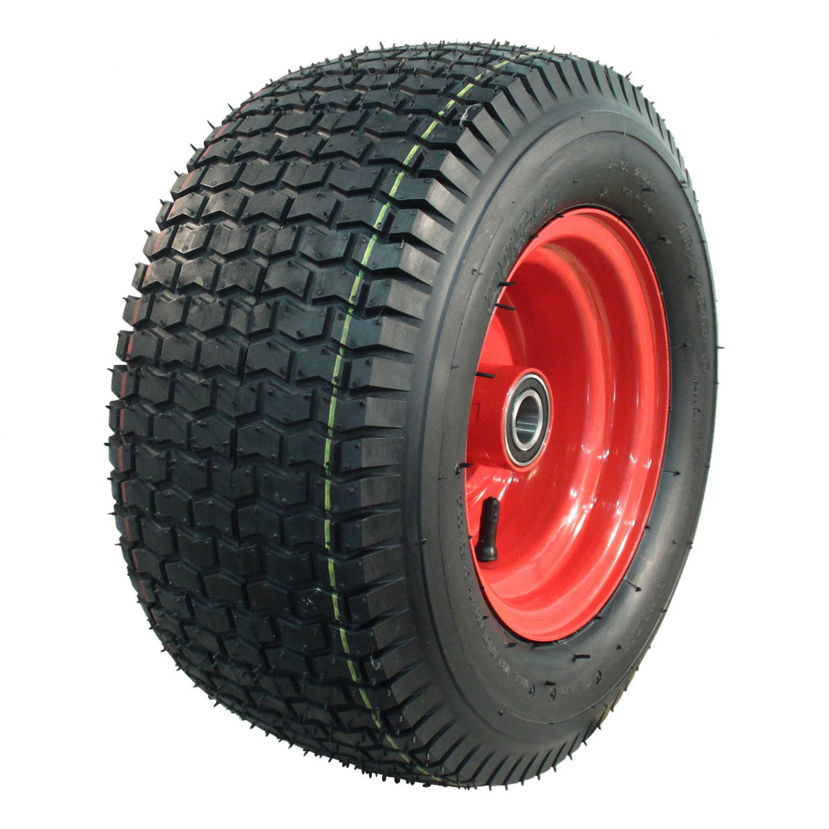Novio Komplettrad 16x7.50-8 HF-224 4PR auf Felge 5.50x8 ET0 NL100 Stahl Rot