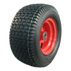 Novio Komplettrad 16x7.50-8 HF-224 4PR auf Felge 5.50x8 ET0 NL100 Stahl Rot