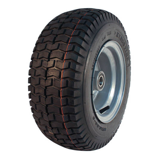 Kings Tire Komplettrad 16x6.50-8 V-3502 4PR auf Felge 5.50x8 ET0 NL90 Stahl Grau